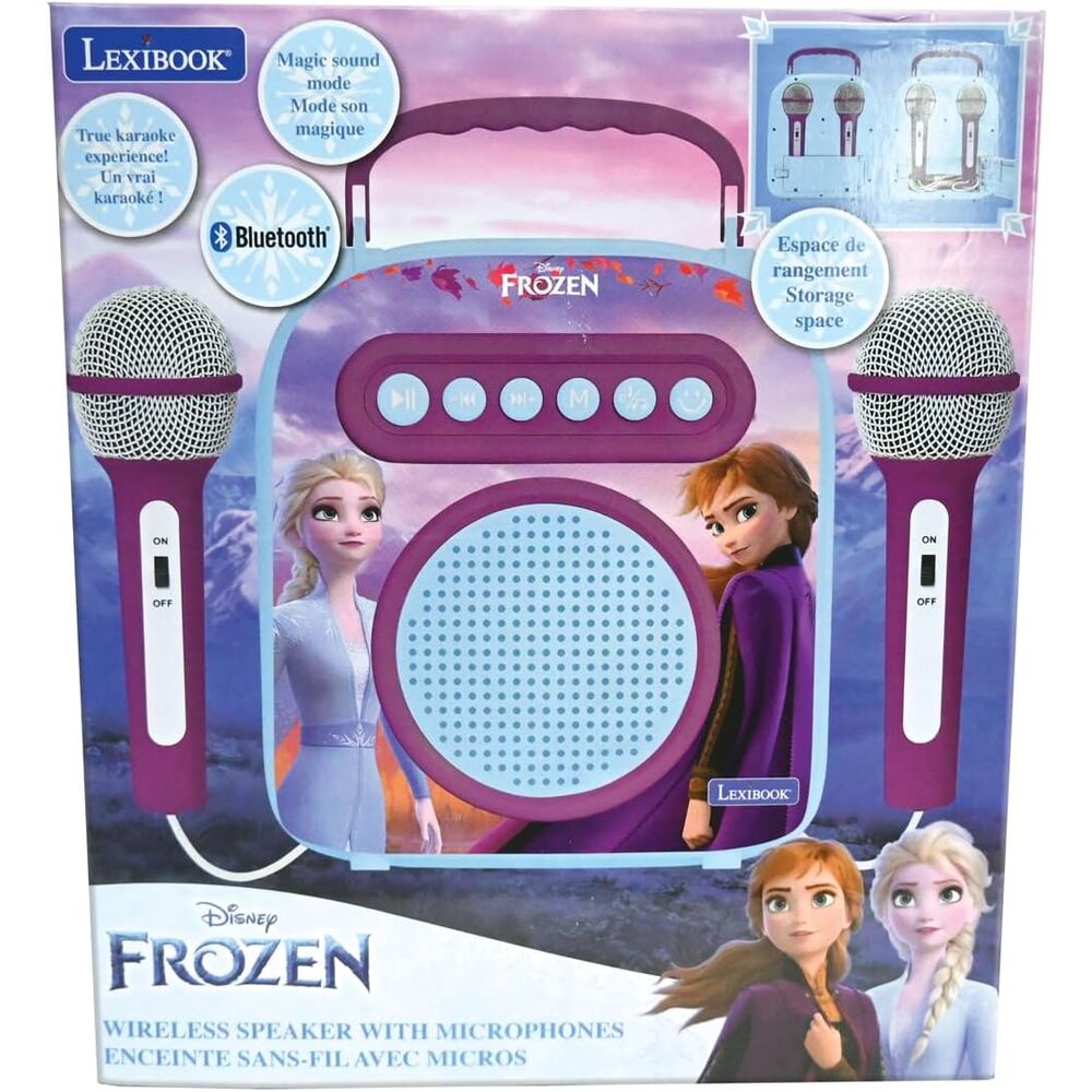 Disney Frozen portable karaoke suitcase Nerdscape