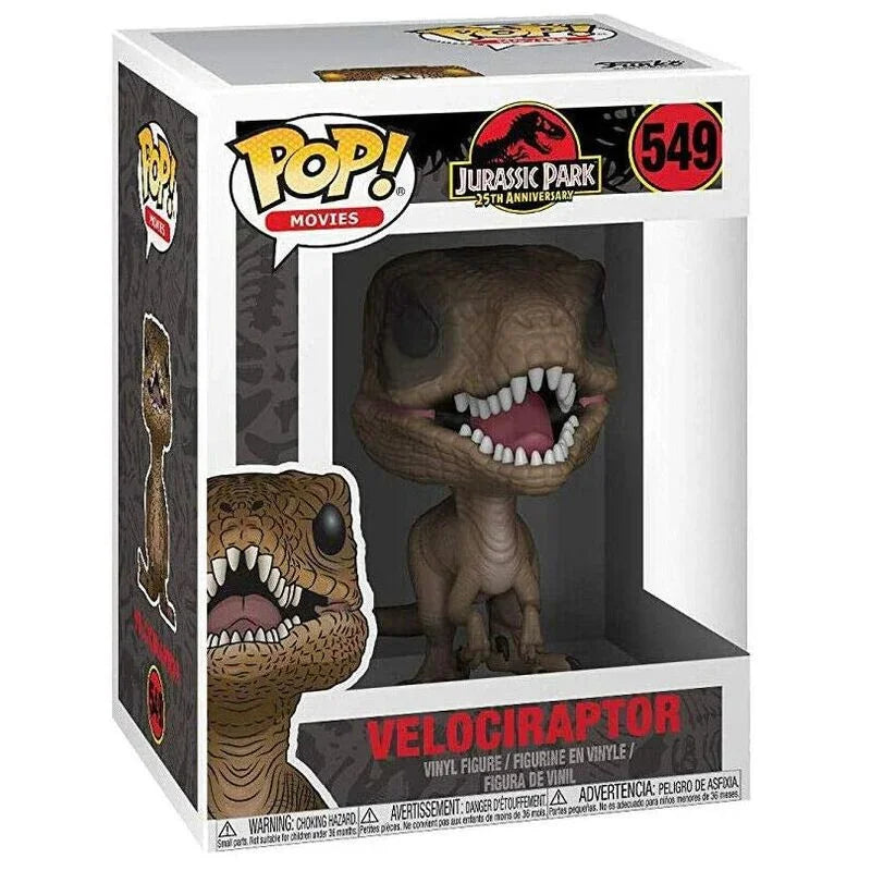 POP figure Jurassic Park Velociraptor Nerdscape