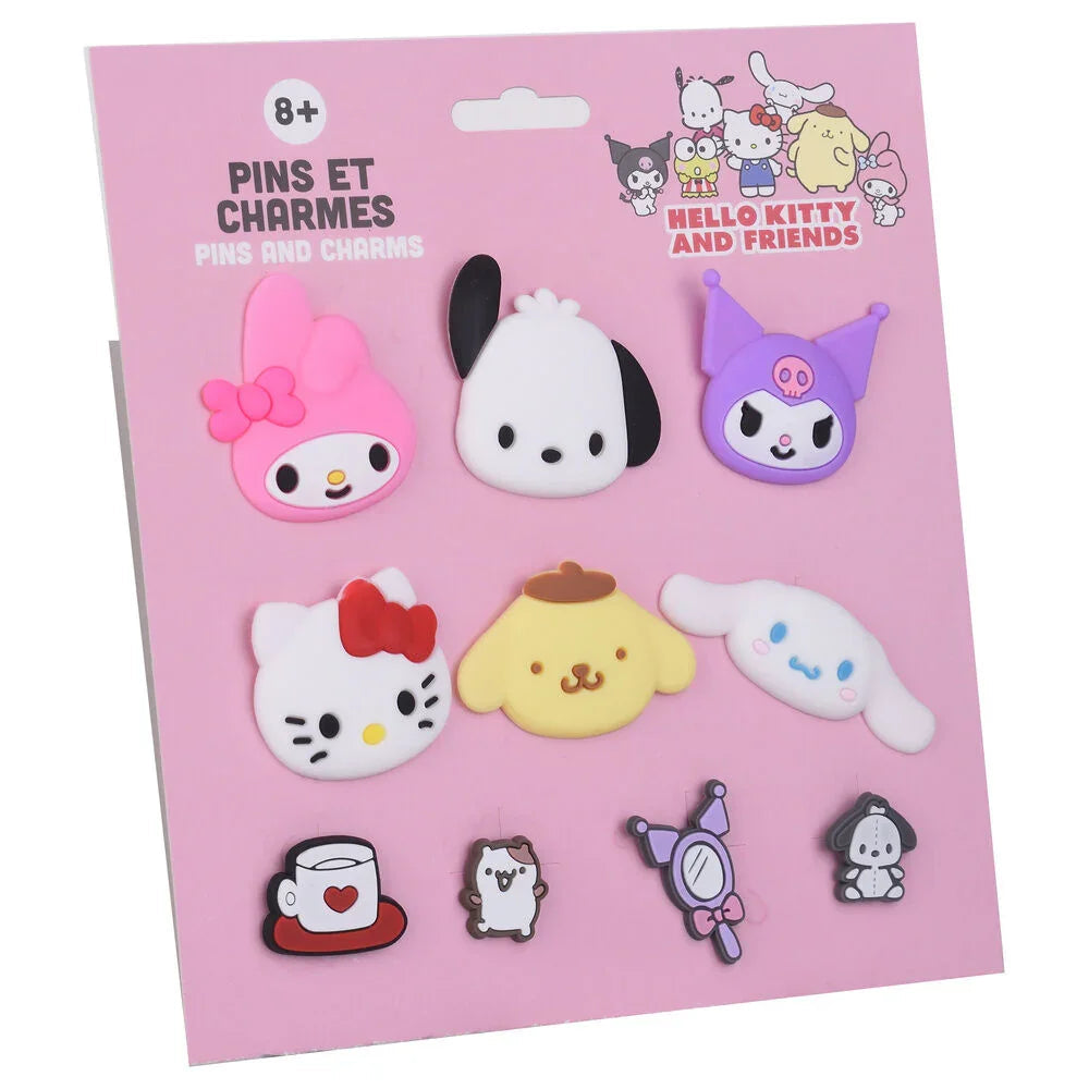 Hello Kitty and Friends pack 10 charms Nerdscape