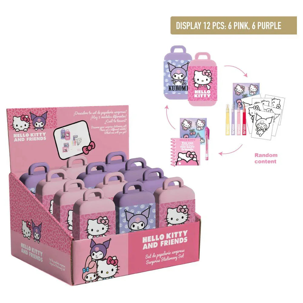 Hello Kitty and Friends assorted Surprise stationery set Nerdscape