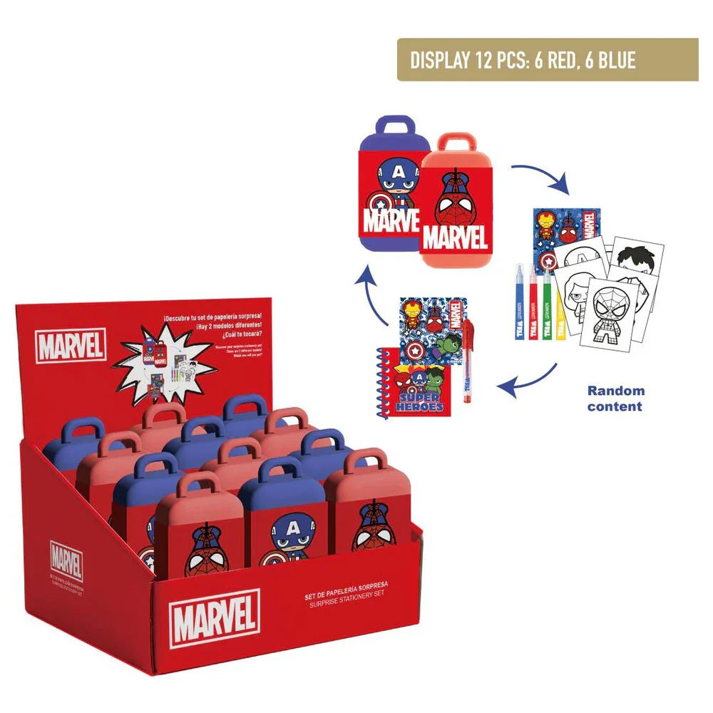 Marvel Avengers assorted Surprise stationery set Nerdscape