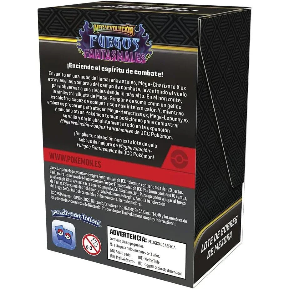 American Pokemon Phantasmal Flames Booster Bundle Collectible Card game latin Nerdscape