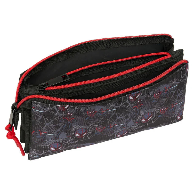 Marvel Spiderman Miles Morales tripe pencil case Nerdscape