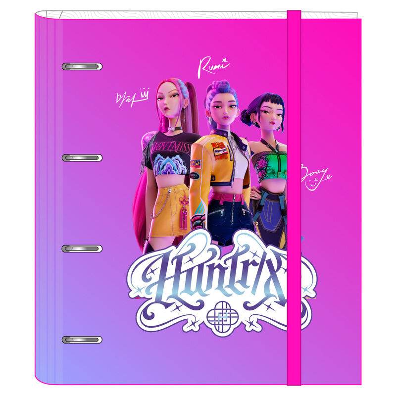 Demon Hunters Kpop 4-ring binder Nerdscape
