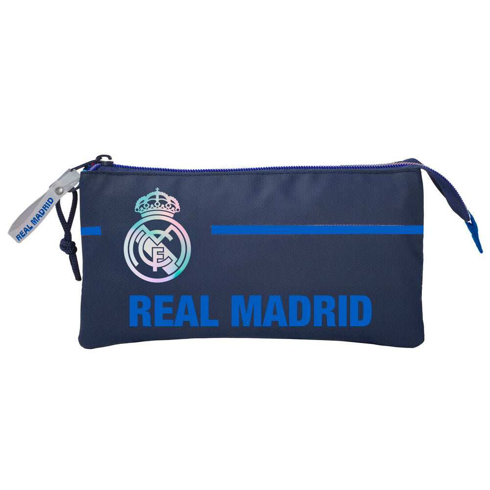 Real Madrid triple pencil case Nerdscape