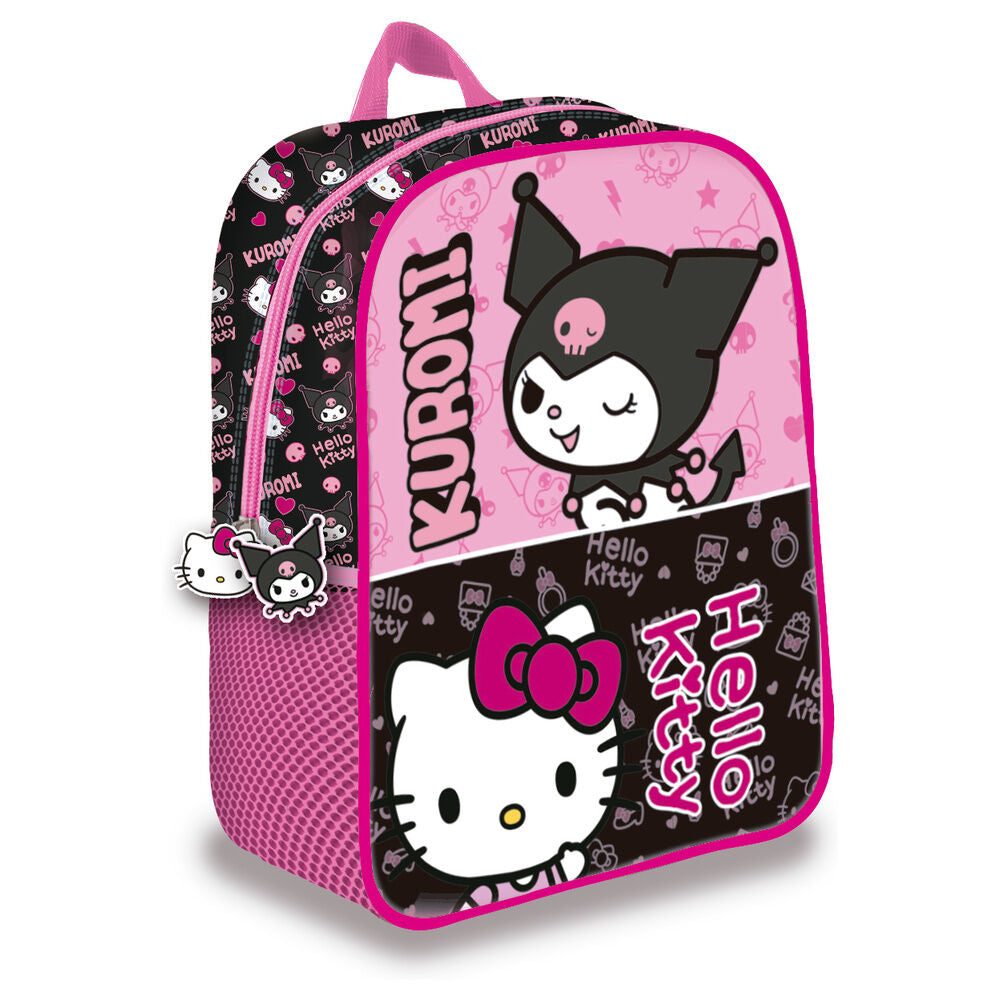 Hello Kitty & Kuromi 3D backpack 30cm Nerdscape