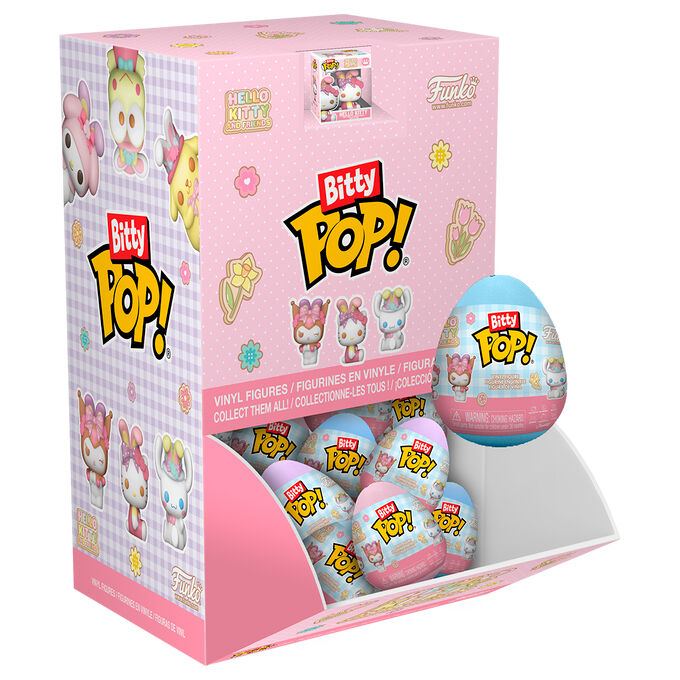 Œufs mystères Bitty POP assortis avec figurines Hello Kitty