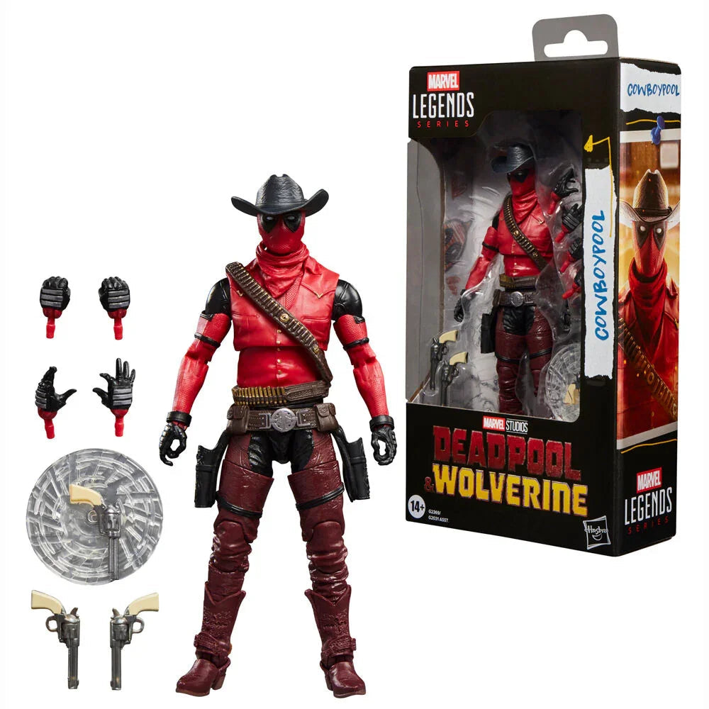 Marvel Legends Series Deadpool & Wolverine Cowboypool figure 15cm Nerdscape
