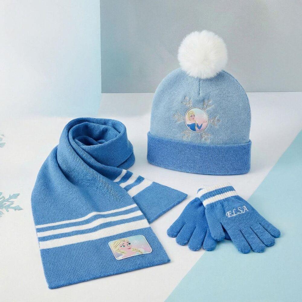 Disney Frozen winter set snood hat gloves Nerdscape