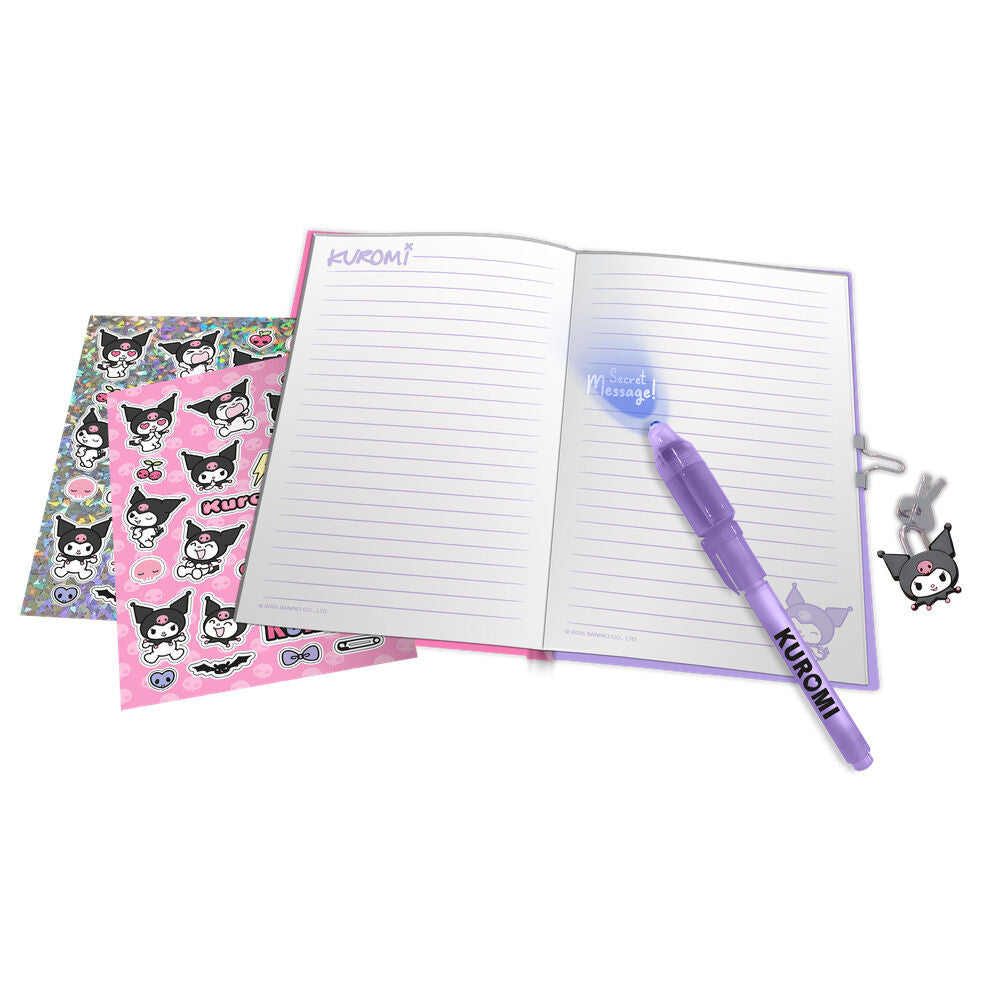 Hello Kitty Kuromi Diary + magic pen Nerdscape