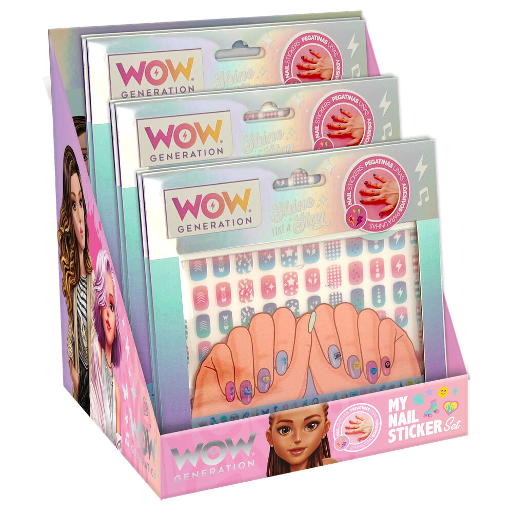 Wow Generation Nail stickers Nerdscape