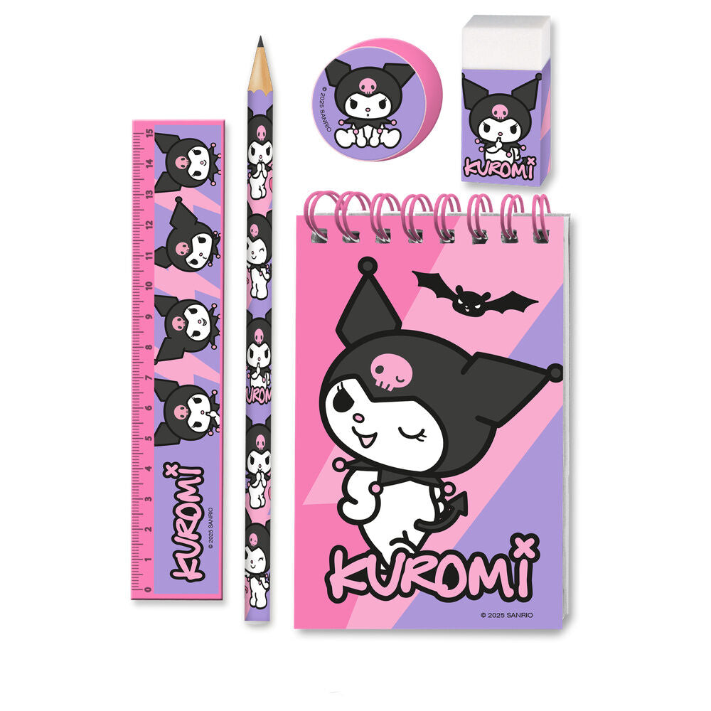 Hello Kitty Stationery set 5pcs Nerdscape