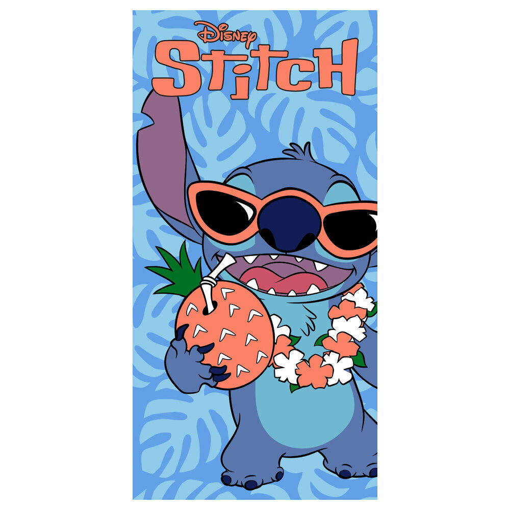 Disney Stitch microfibre beach towel Nerdscape
