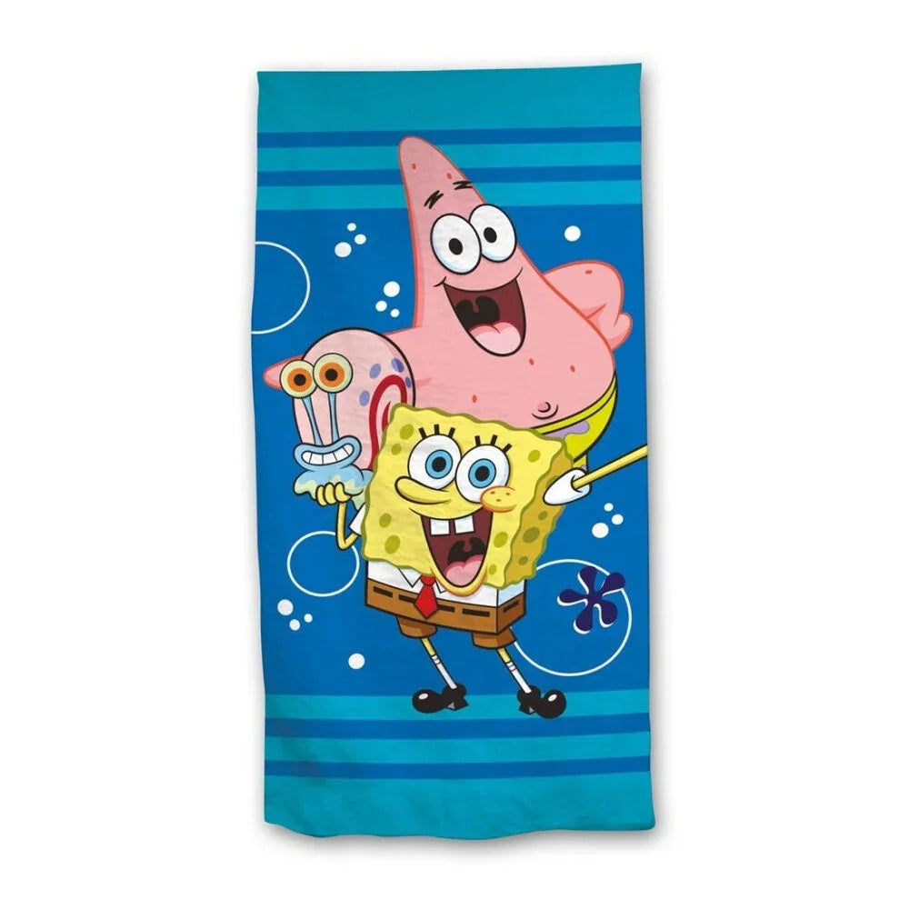 Sponge Bob microfibre beach towel Nerdscape