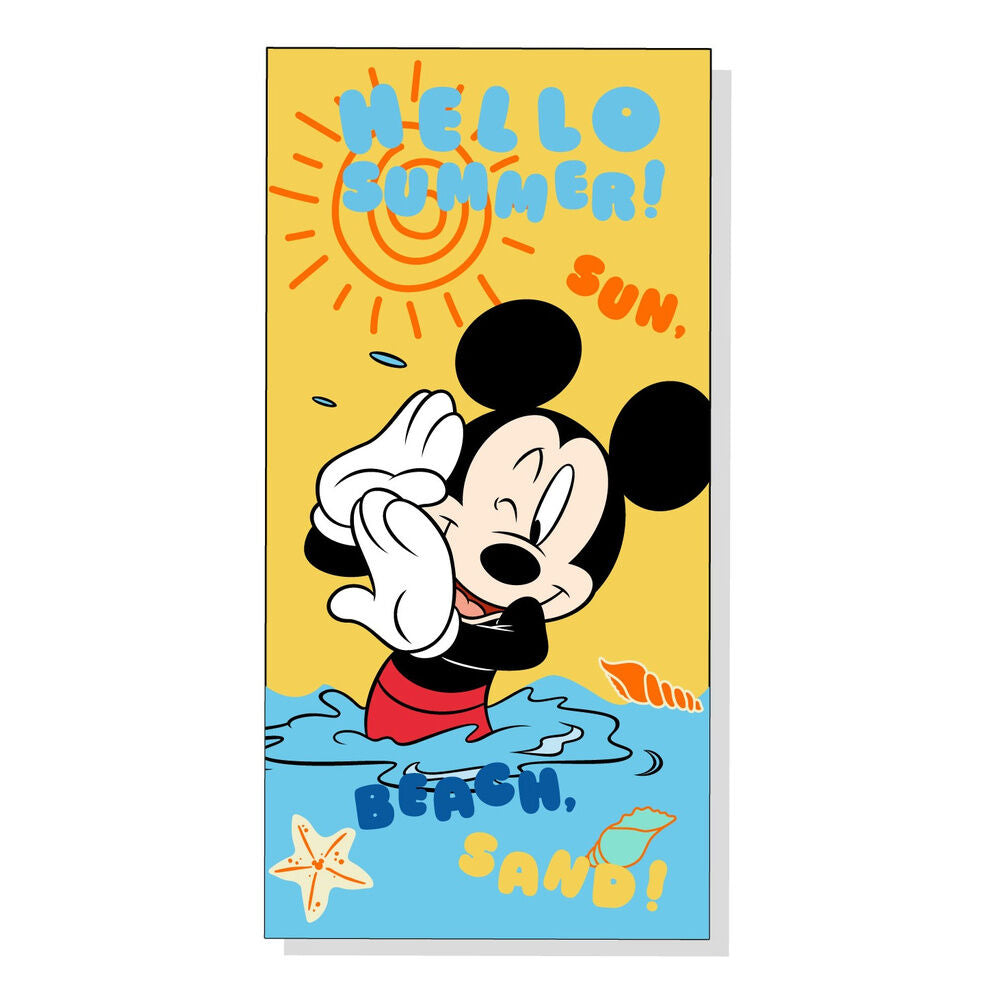 Disney Mickey microfibre beach towel Nerdscape