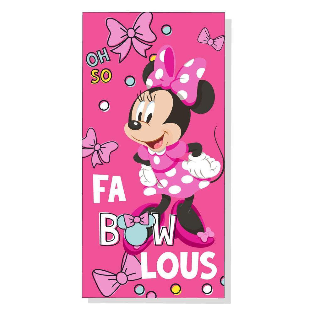 Disney Minnie microfibre beach towel Nerdscape