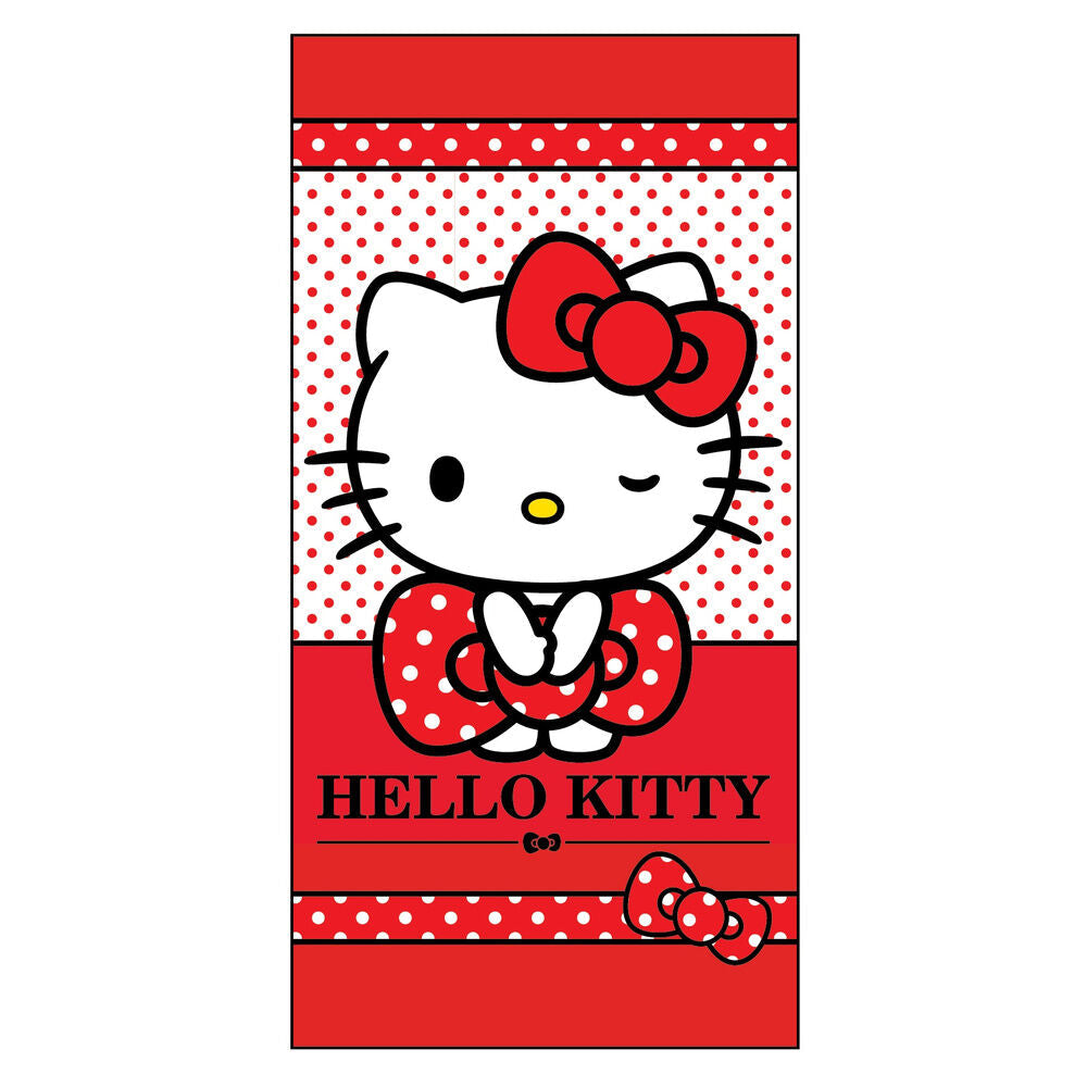 Hello Kitty microfibre beach towel Nerdscape