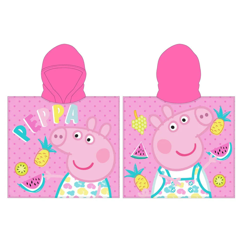 Peppa Pig microfibre poncho towel Nerdscape