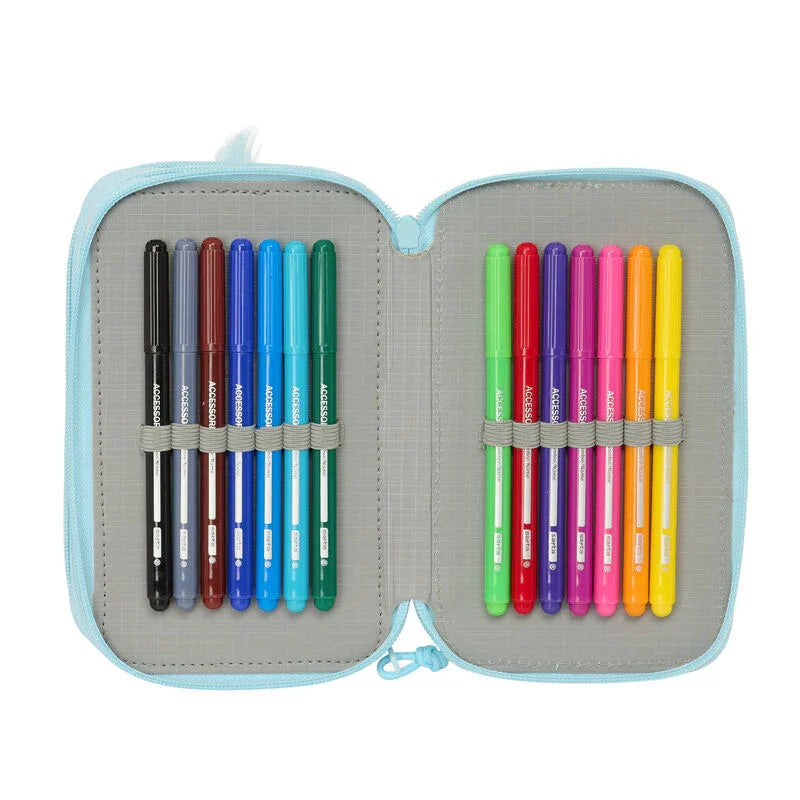 Furby triple pencil case 37pcs Nerdscape