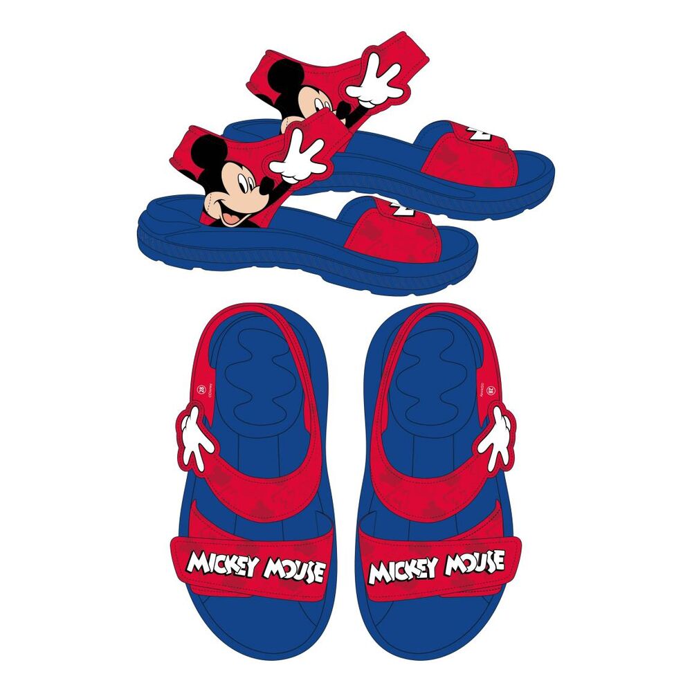 Disney Mickey sandals Nerdscape