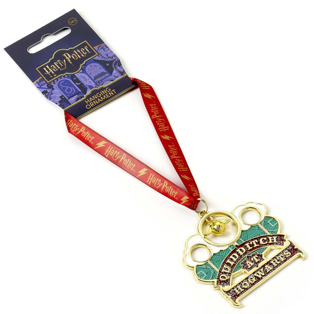 Harry Potter Quidditch Christmas hanging ornament Nerdscape