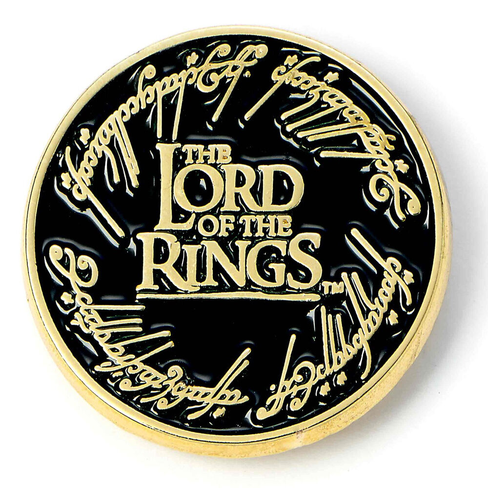 The Lord of the Rings Logo pin badge Nerdscape
