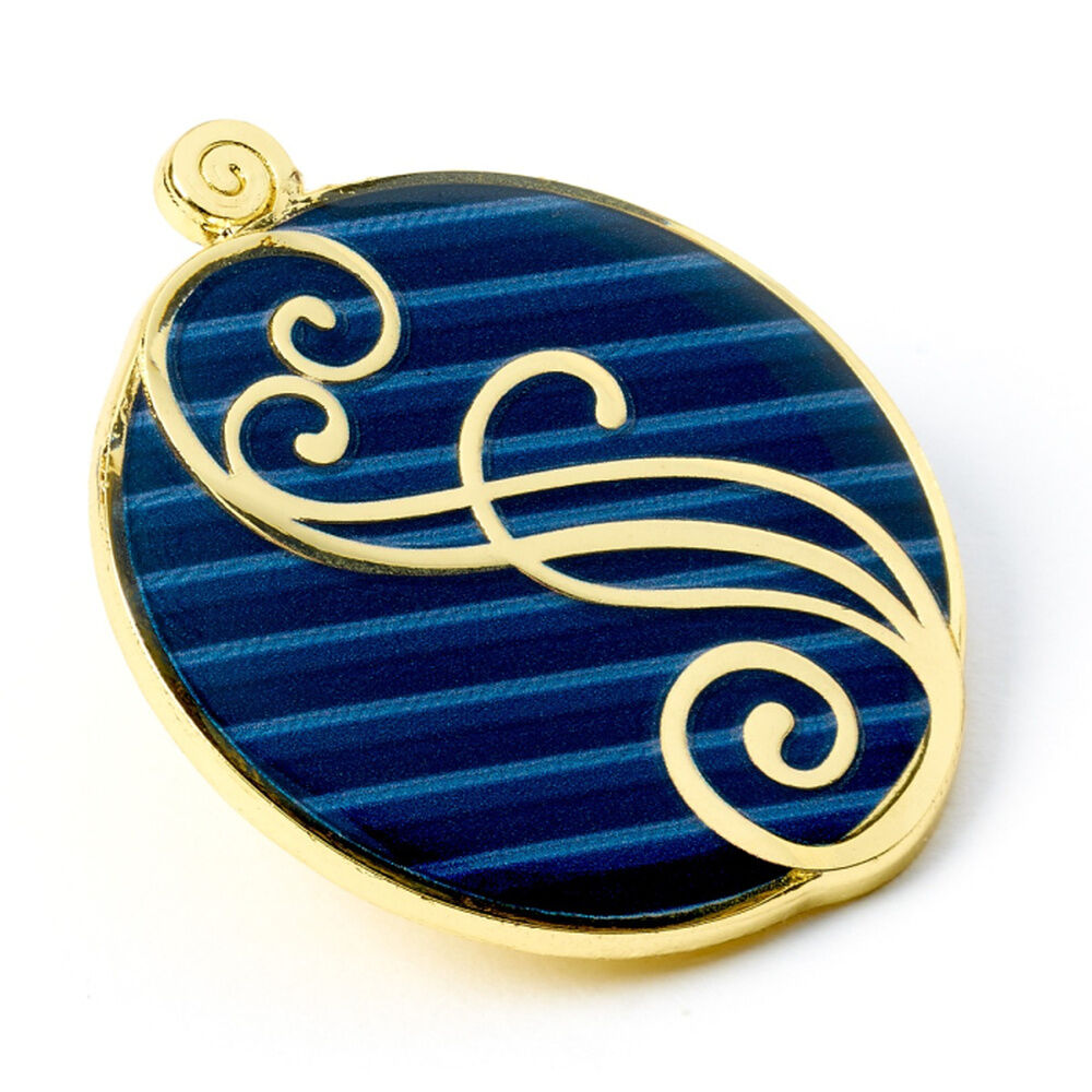 Wicked Blue Shiz Logo pin badge Nerdscape