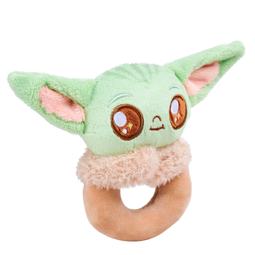 Star Wars Grogu Rattle plush toy Nerdscape
