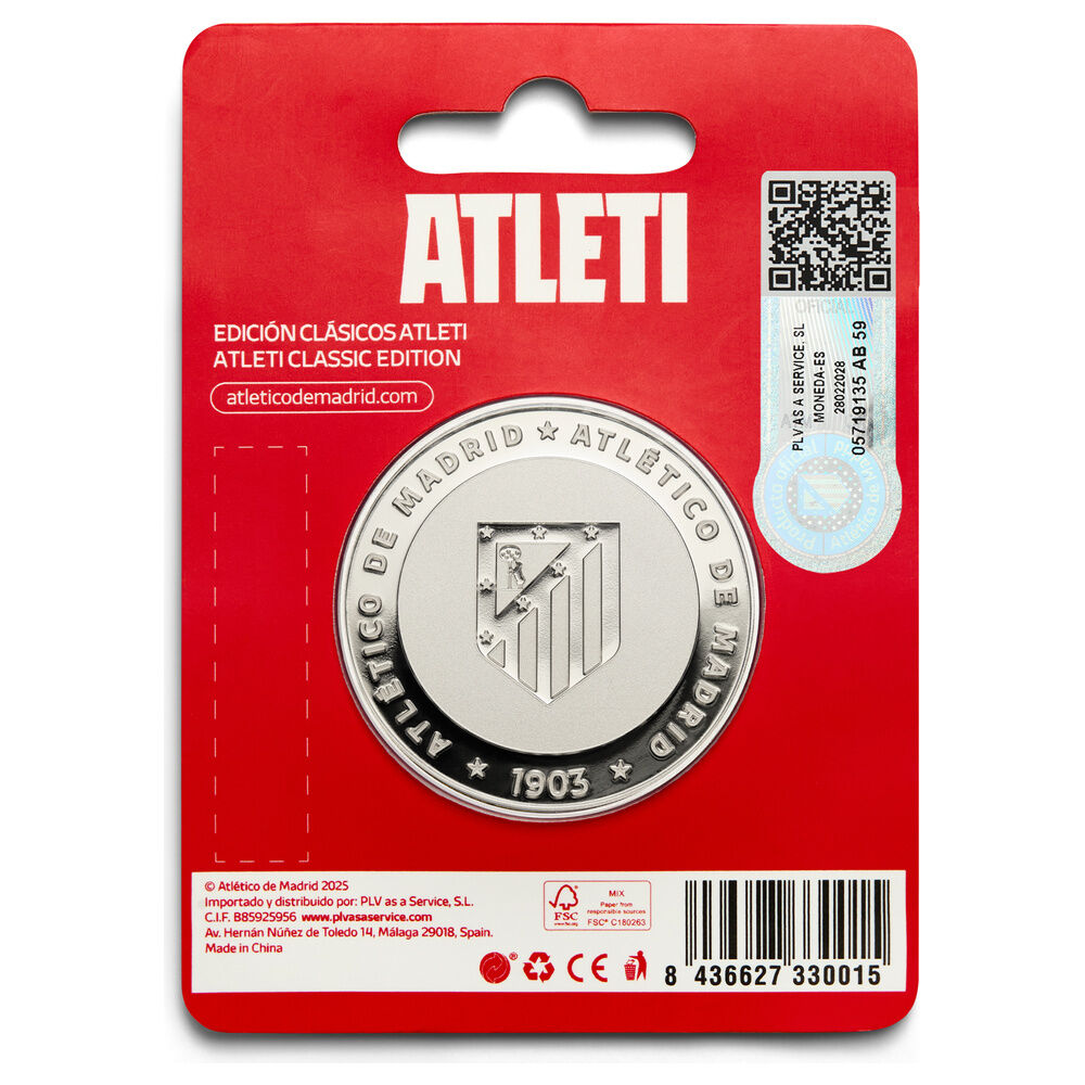 Atletico de Madrid Courage and Heart coin Nerdscape