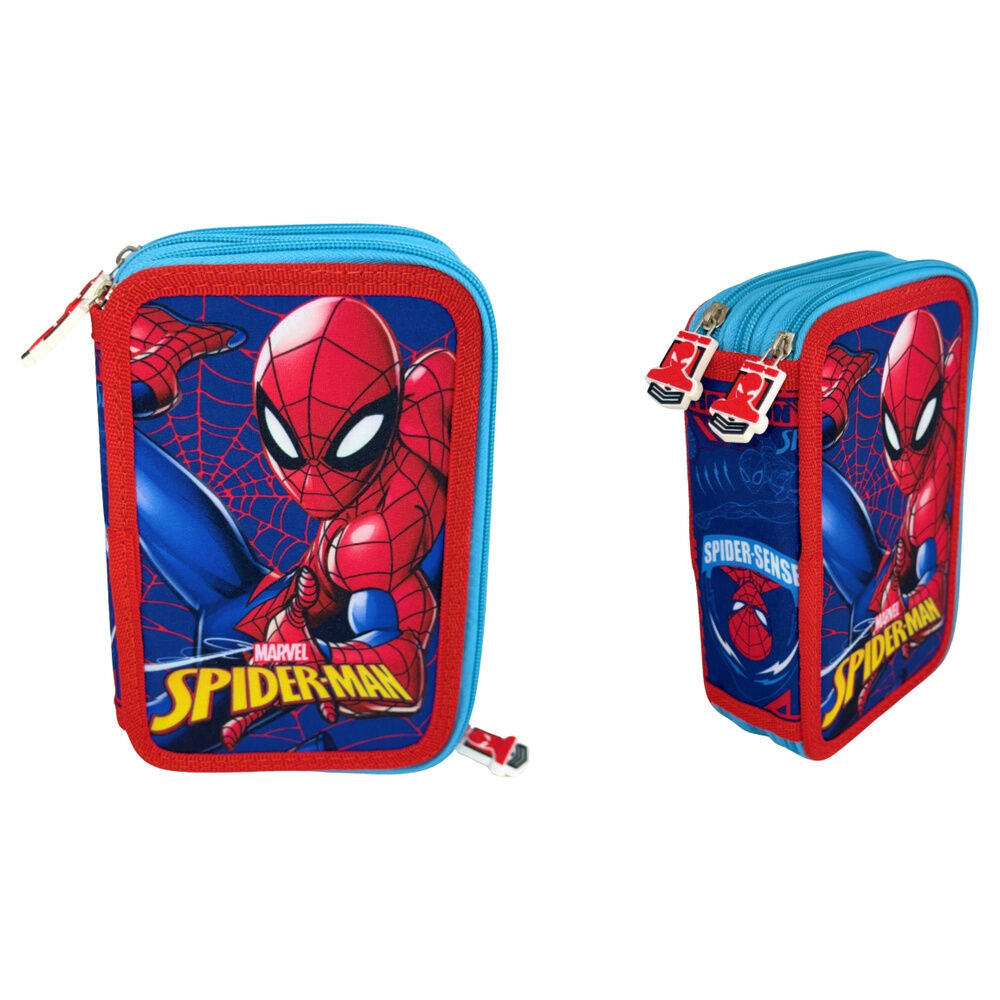 Marvel Spiderman Web triple pencil case Nerdscape