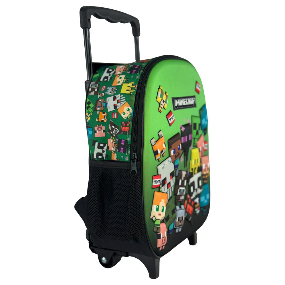 Minecraft Characters 3D trolley 32cm Nerdscape