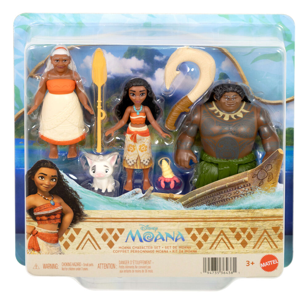 Disney Vaiana Moana blister figures Nerdscape