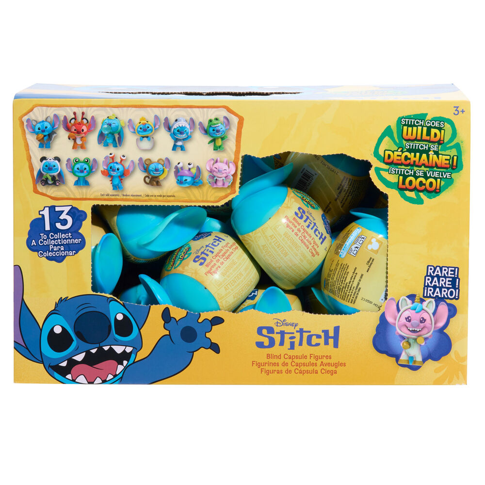 Disney Stitch Goes Wild assorted Capsule surprise figure Nerdscape