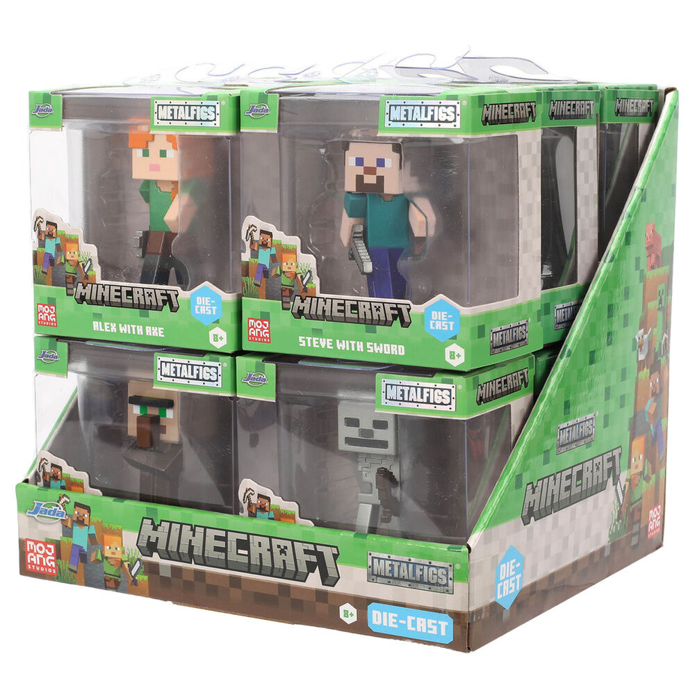 Minecraft metalfigs assorted figure 7cm Nerdscape