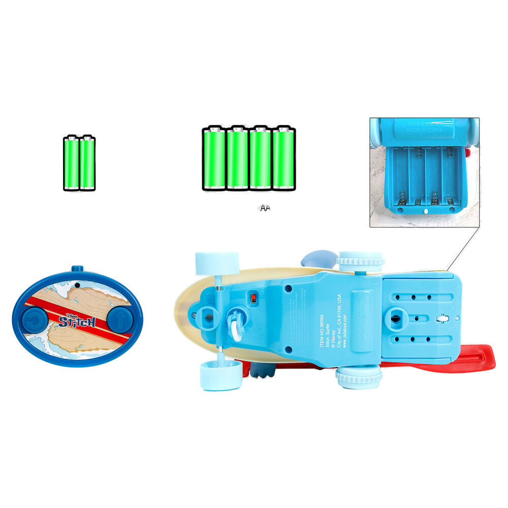 Disney Stitch Radio-controlled surfboard Nerdscape