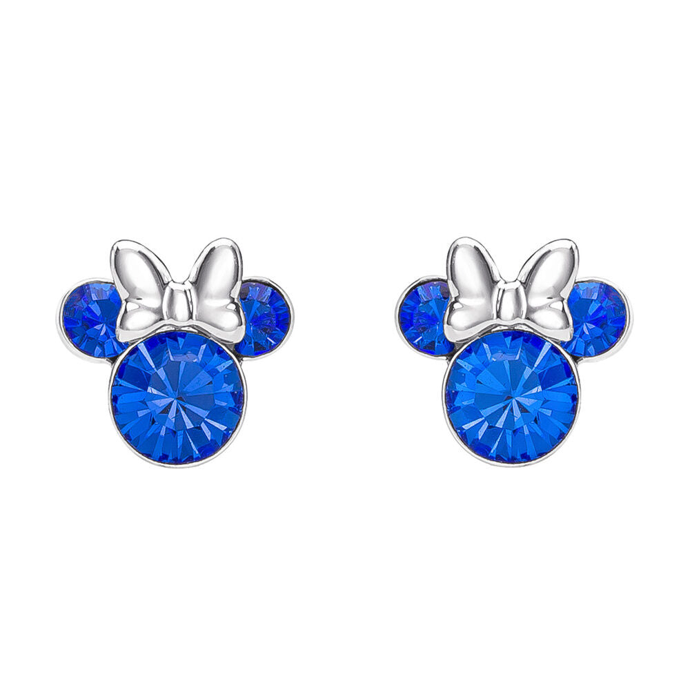 Disney Minnie September sterling silver earrings Nerdscape