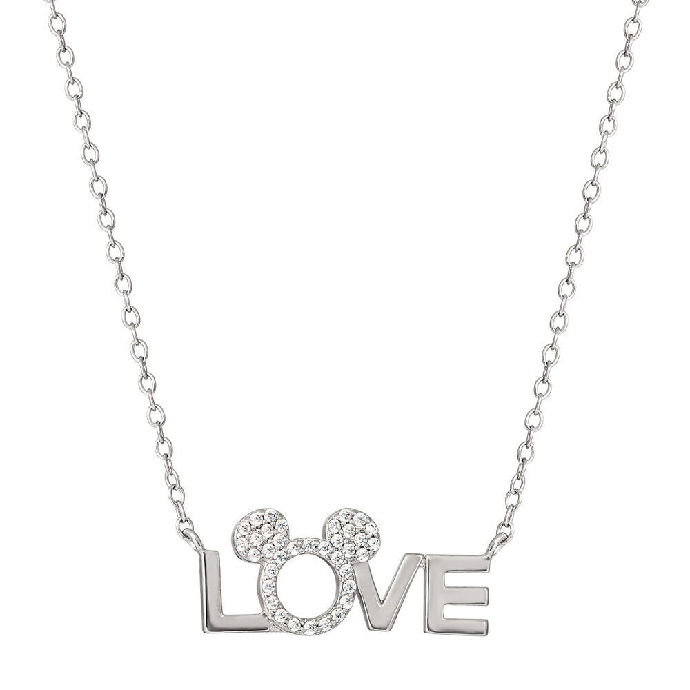 Disney Minnie Love sterling silver necklace Nerdscape