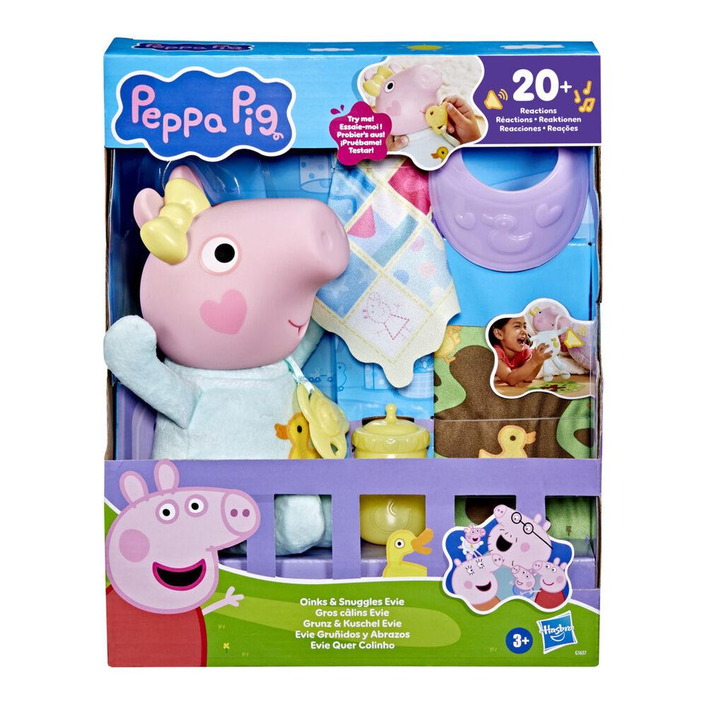Peppa Pig Evie Grunts and Hugs doll Nerdscape