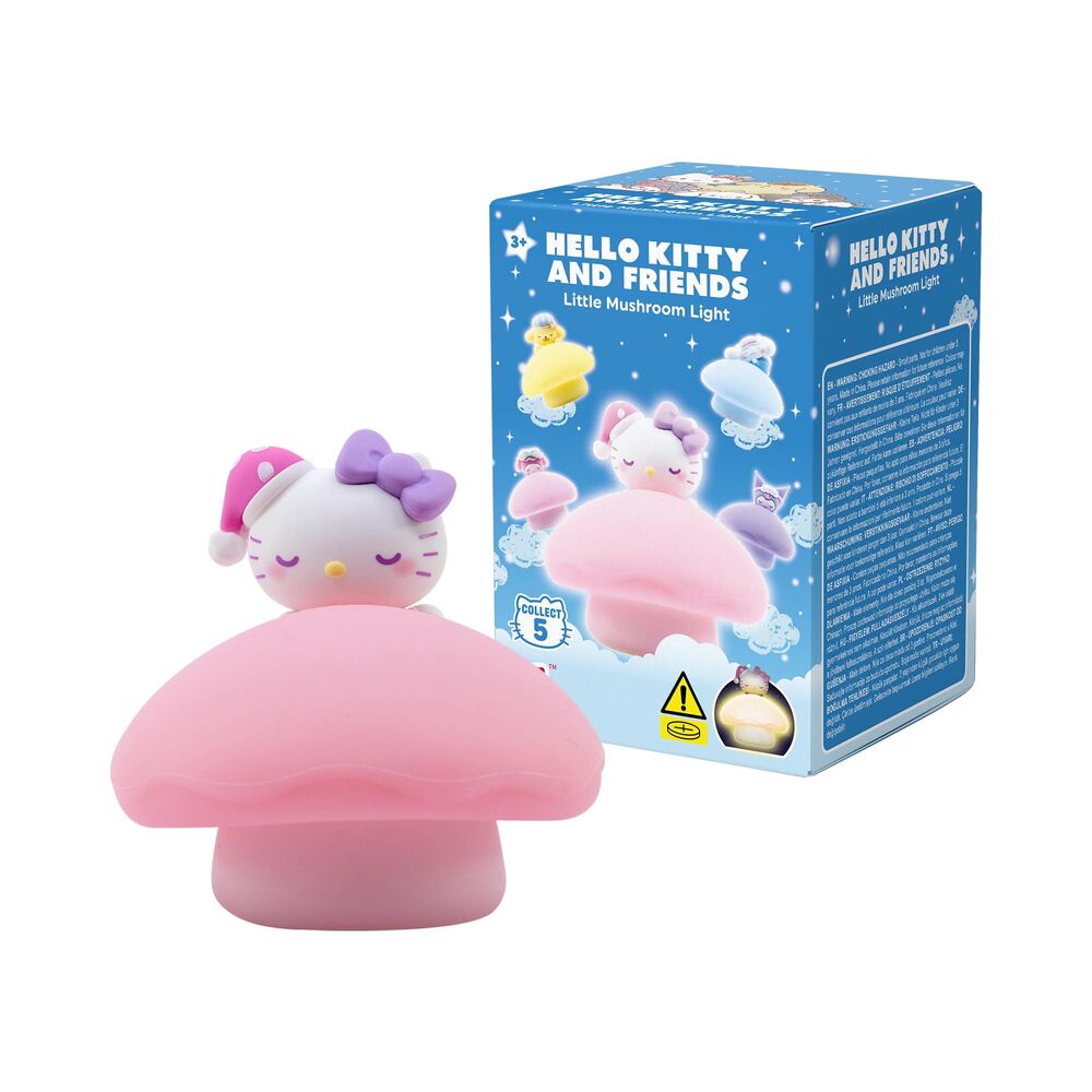 Hello Kitty and Friends Night Light Little Mushroom assorted surprise figure 6,6cm Nerdscape