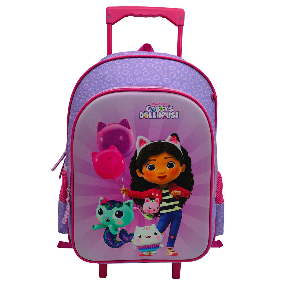 Gabbys Dollhouse Trolley set + pencil case + lunch bag Nerdscape