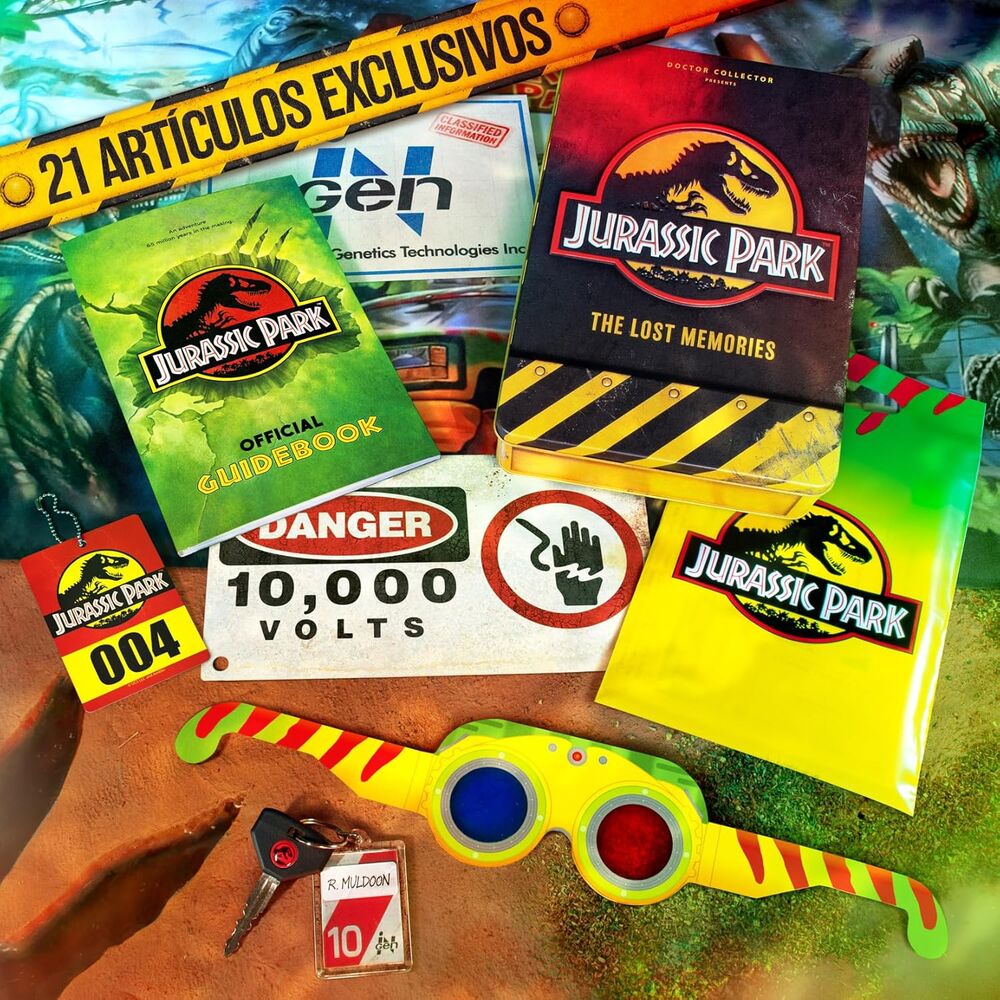 Jurassic Park The Lost Memories Metal box Nerdscape