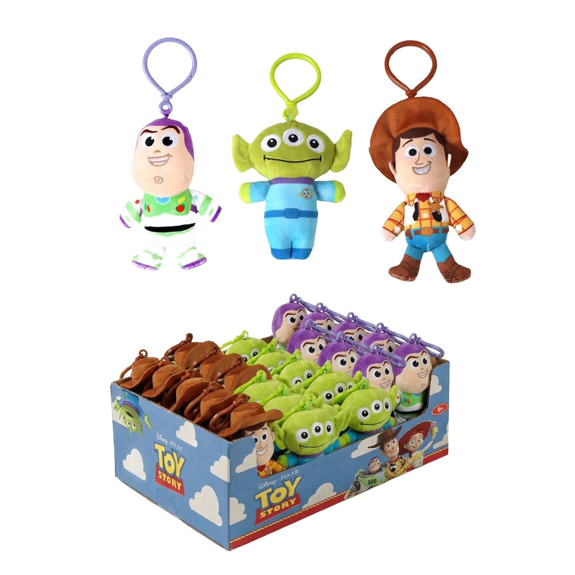 Disney Pixar Toy Story assorted plush keychain Nerdscape