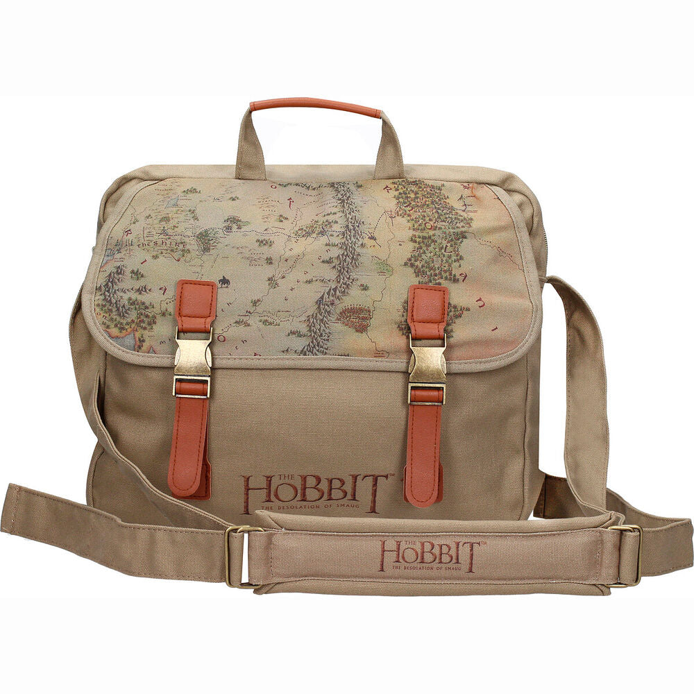 Hobbit Map fabric shoulder bag Nerdscape