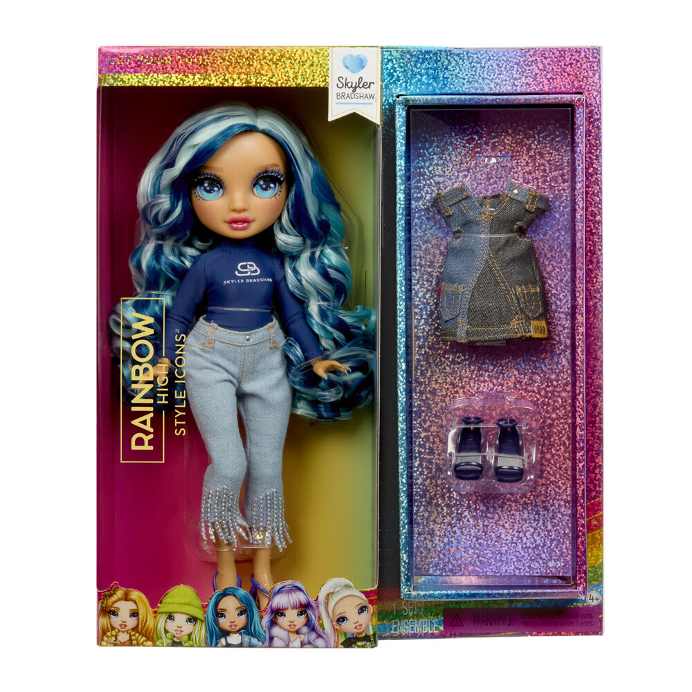 Rainbow High Style Icons Fashion Dolls Skyler doll Nerdscape