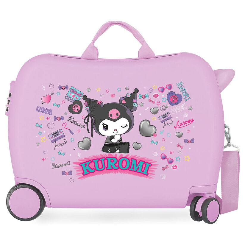 Hello Kitty Kuromi Retropop ABS trolley suitcase 50cm Nerdscape