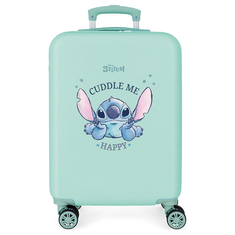 Disney Stitch Cuddle Me Happy ABS trolley suitcase 55cm Nerdscape