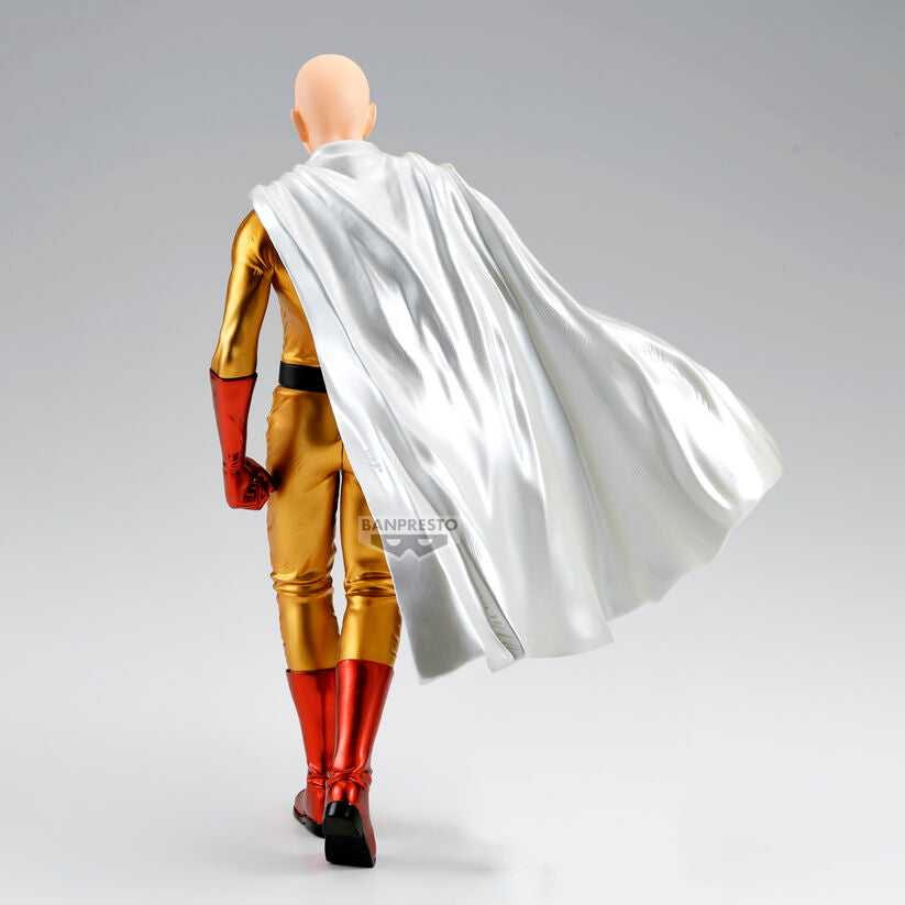 One Punch Man Grandista Saitama Metallic Ver figure 27cm Nerdscape