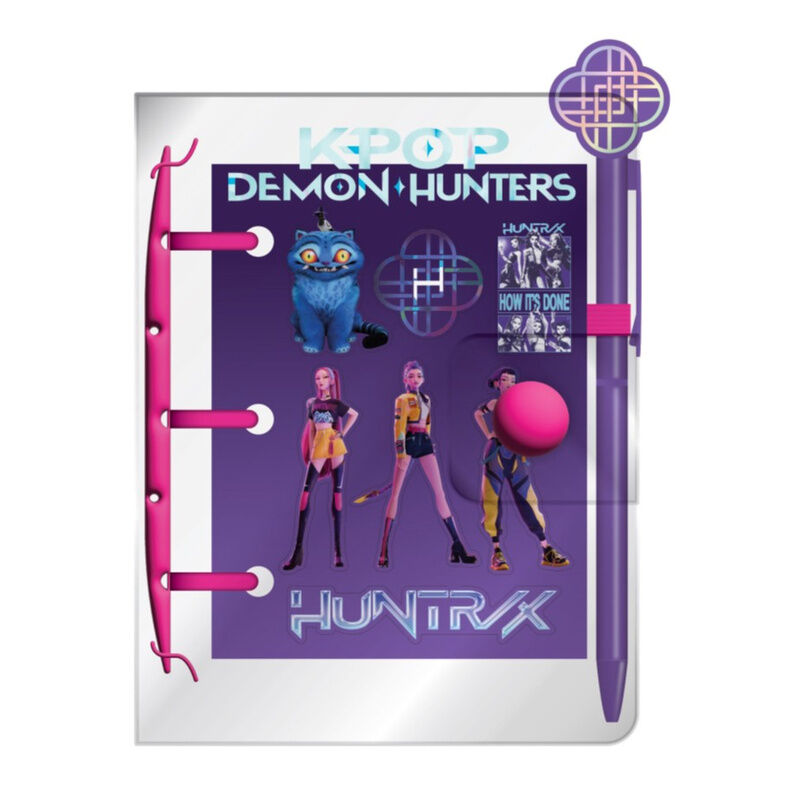 KPop Demon Hunters stationery set Nerdscape