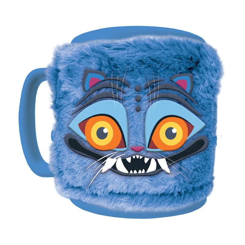 KPop Demon Hunters Derpy mug with teddy bear cover 440ml Nerdscape