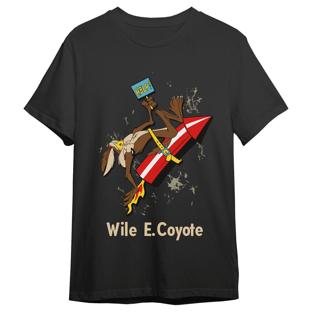 Looney Tunes Coyote Rocket adult t-shirt Nerdscape